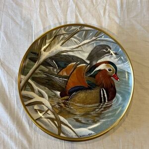 Decorative Plate with Ducks